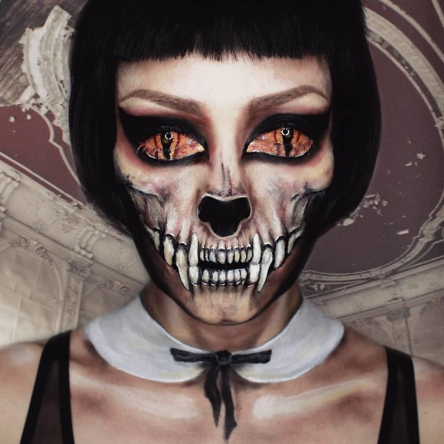 I Create Creepy And Creative Make-UPS