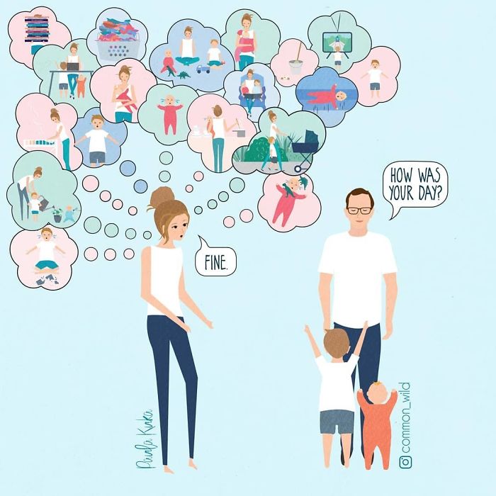 Mother-Drawing-Comics-Parenthood-Paula-Kuka