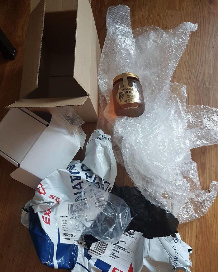 I Ordered A Jar Of The Most Local, Raw Honey I Could Find