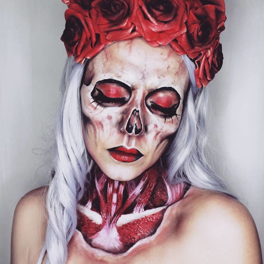I Create Creepy And Creative Make-UPS