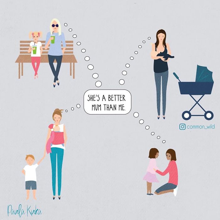 Mother-Drawing-Comics-Parenthood-Paula-Kuka