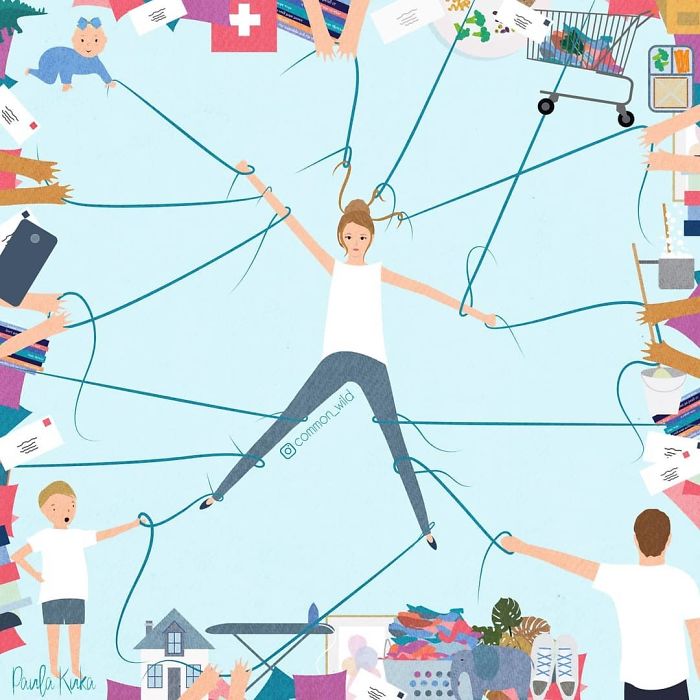 Mother-Drawing-Comics-Parenthood-Paula-Kuka