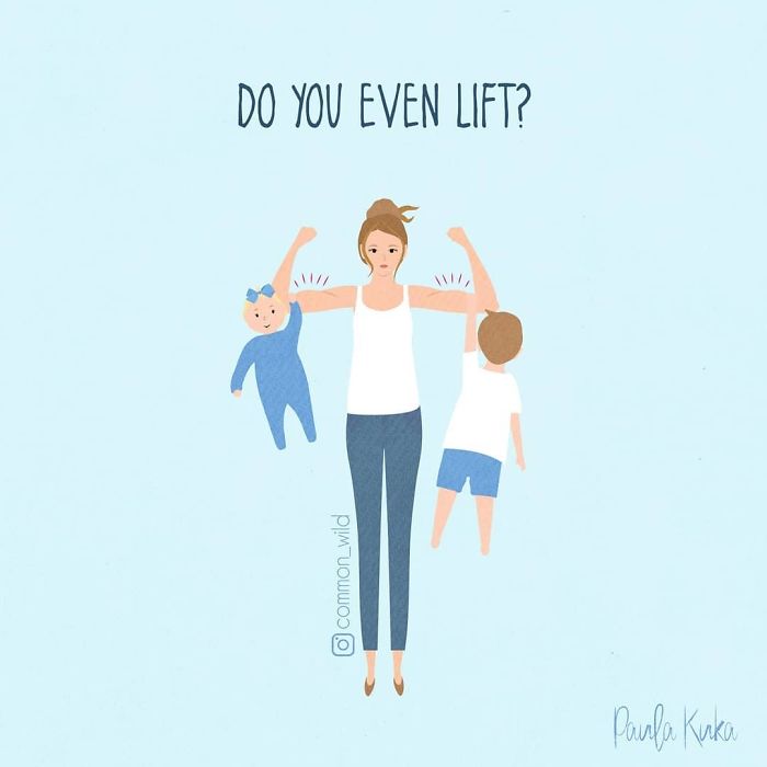 Mother-Drawing-Comics-Parenthood-Paula-Kuka