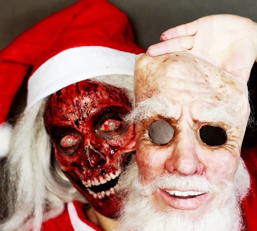 I Create Creepy And Creative Make-UPS