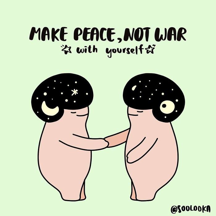 I Draw Cute Illustrations To Remind All Of Us That We Deserve Love And Joy