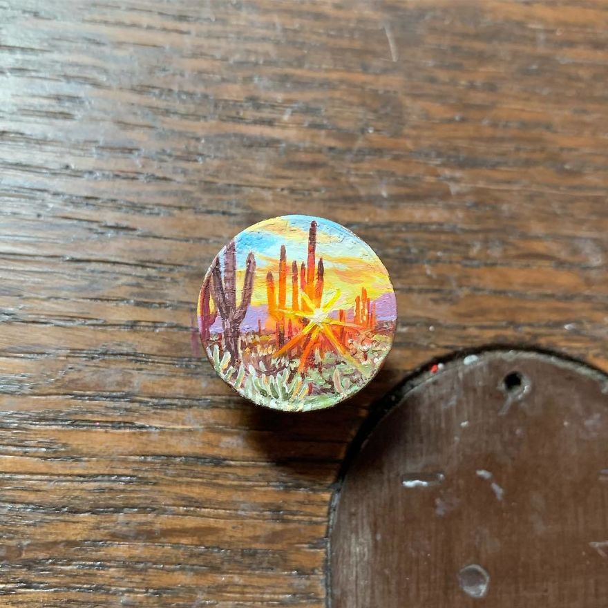 This Is My Last Completed Painting Of 2018. Thanks Everyone For Making This Year So Memorable. I Love You All! 💕
.
.
.
.
.
.
.
.
.
#painting #contemporaryart #arizona #landscapepainting #tucson #sonorandesert #2018 #miniature #brymarie