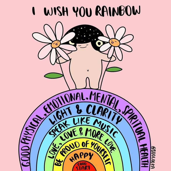 I Draw Cute Illustrations To Remind All Of Us That We Deserve Love And Joy