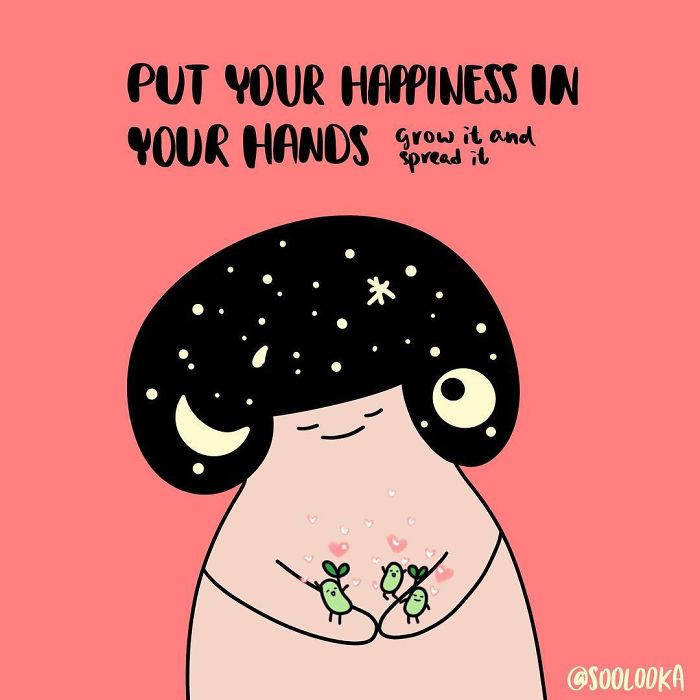 I Draw Cute Illustrations To Remind All Of Us That We Deserve Love And Joy