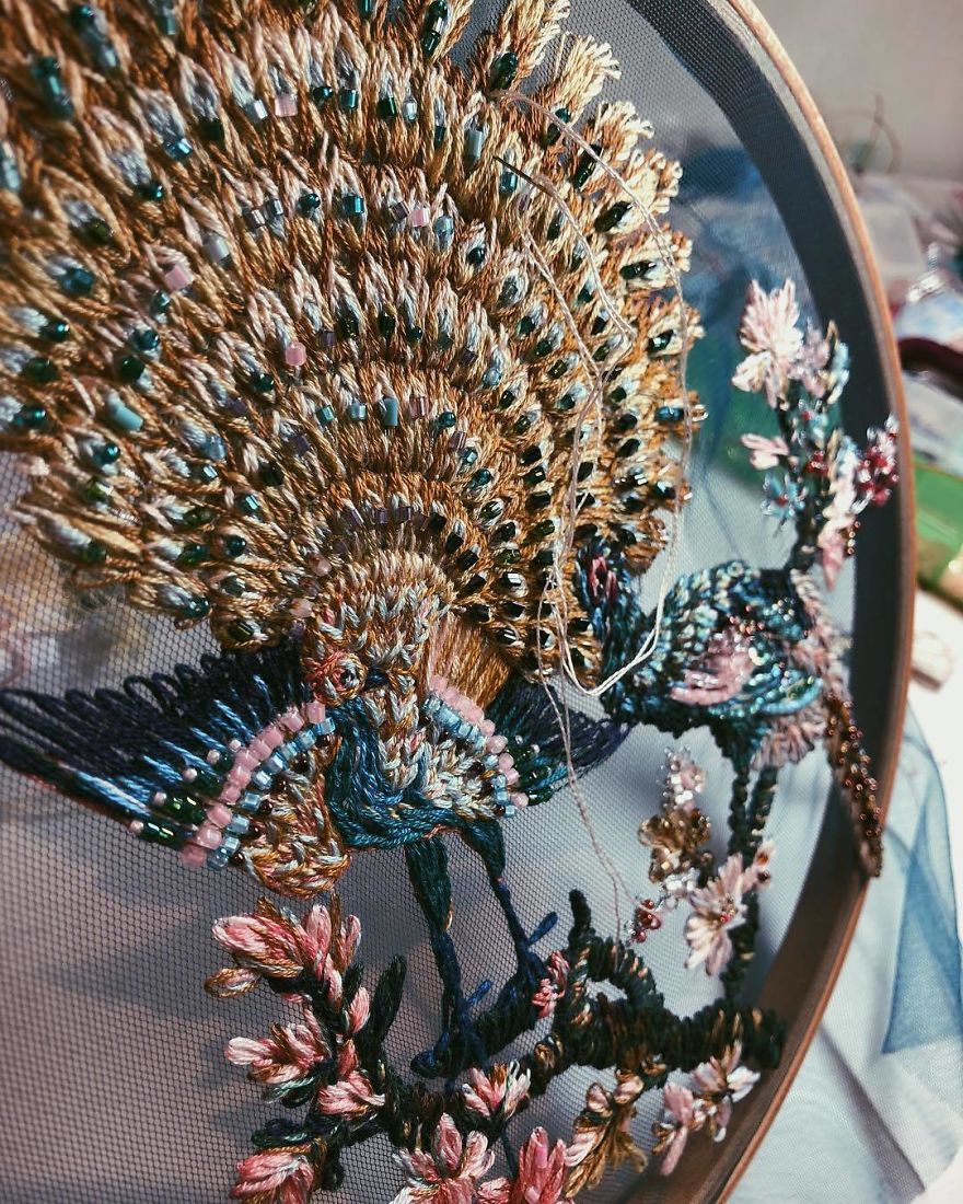 Hand Embroidery By Katerina Marchenko