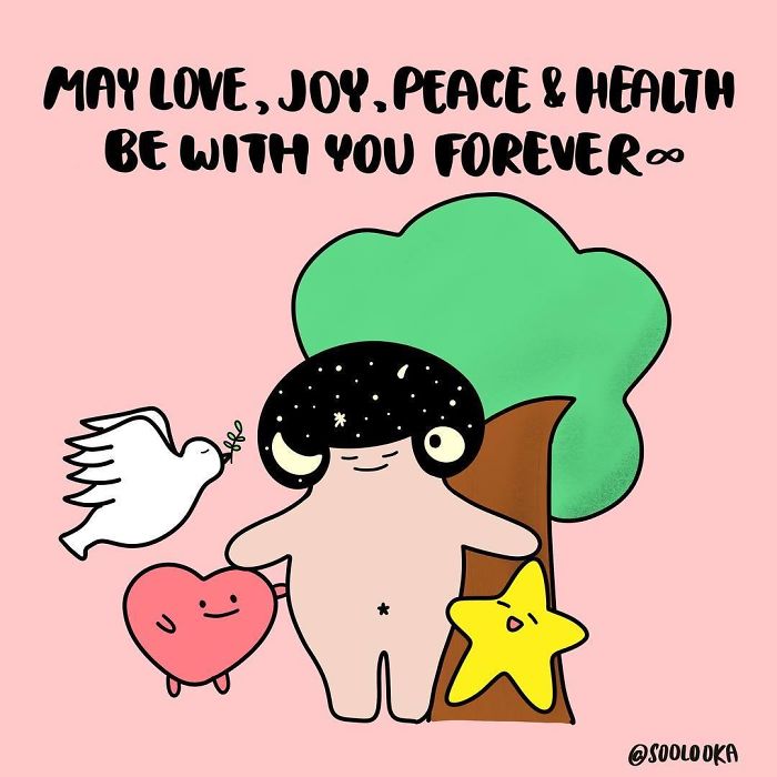 I Draw Cute Illustrations To Remind All Of Us That We Deserve Love And Joy