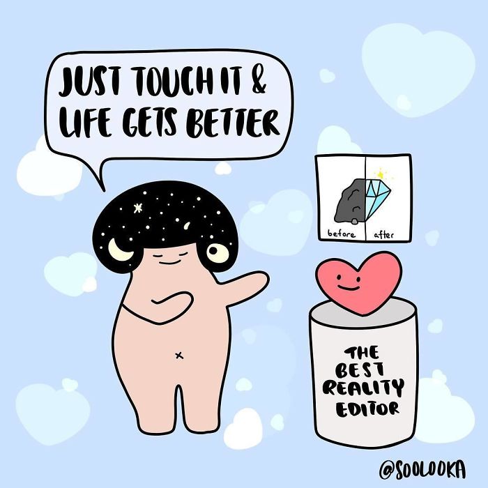 I Draw Cute Illustrations To Remind All Of Us That We Deserve Love And Joy