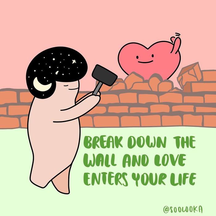 I Draw Cute Illustrations To Remind All Of Us That We Deserve Love And Joy