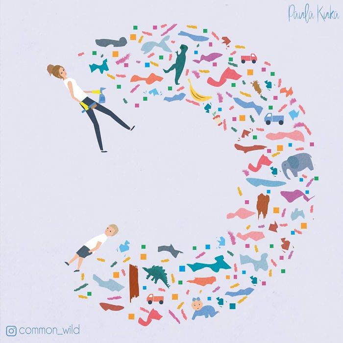 Mother-Drawing-Comics-Parenthood-Paula-Kuka