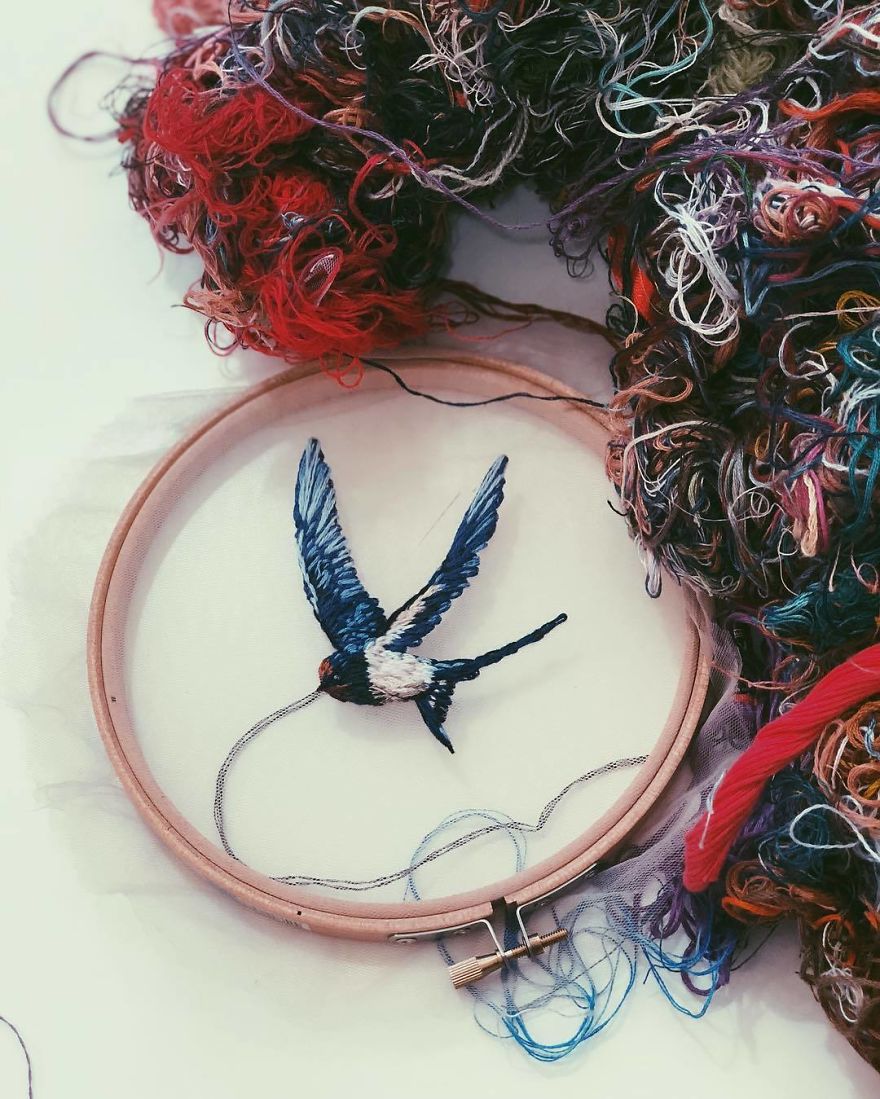 Hand Embroidery By Katerina Marchenko