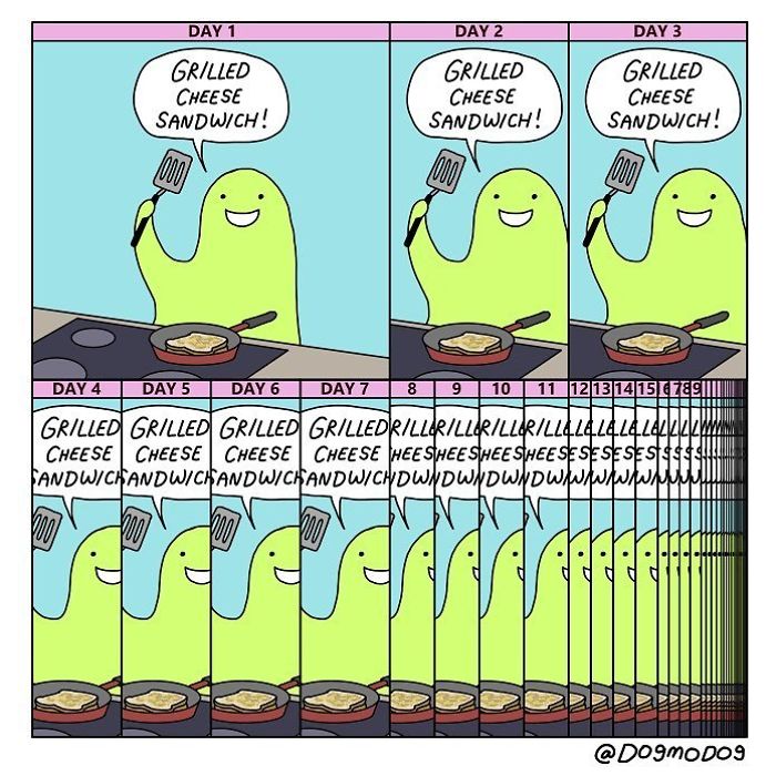 American Artist Creates Fun Comics To Make Reflections About Our Daily Lives