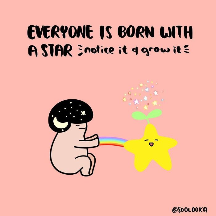 I Draw Cute Illustrations To Remind All Of Us That We Deserve Love And Joy