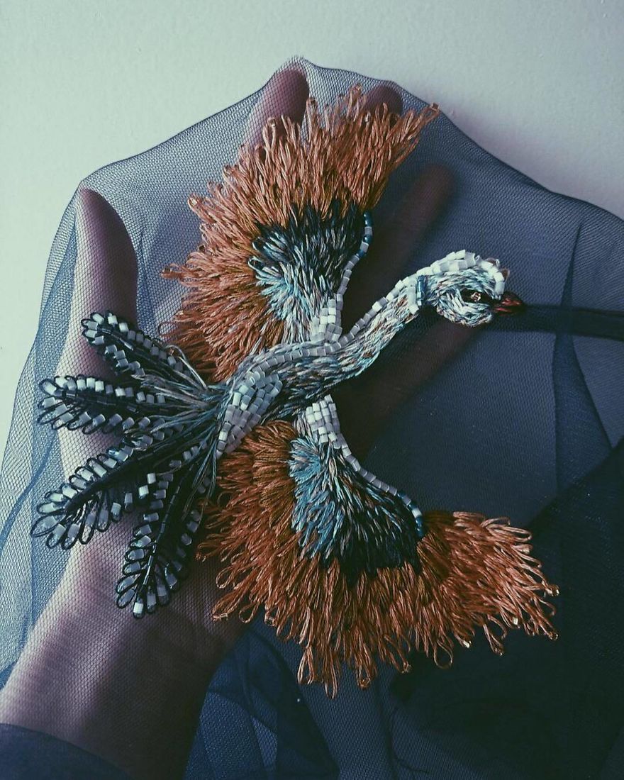 Hand Embroidery By Katerina Marchenko