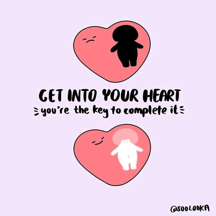 I Draw Cute Illustrations To Remind All Of Us That We Deserve Love And Joy