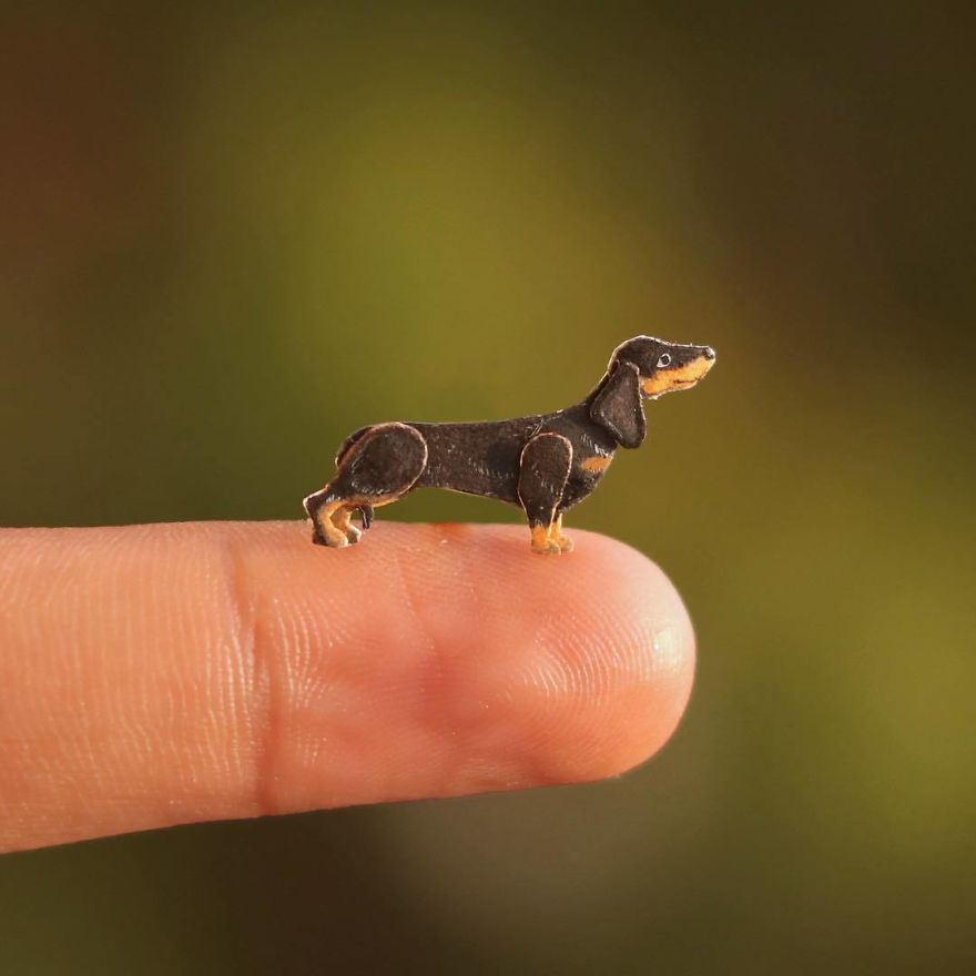 We’ve Been Creating Miniature Paper Birds And Animals Every Day Since 1st January 2018
