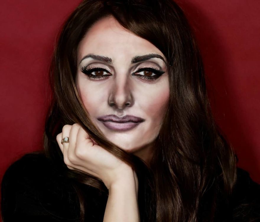 I Create Creepy And Creative Make-UPS