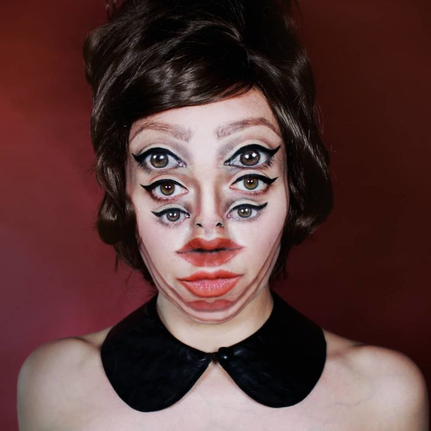I Create Creepy And Creative Make-UPS