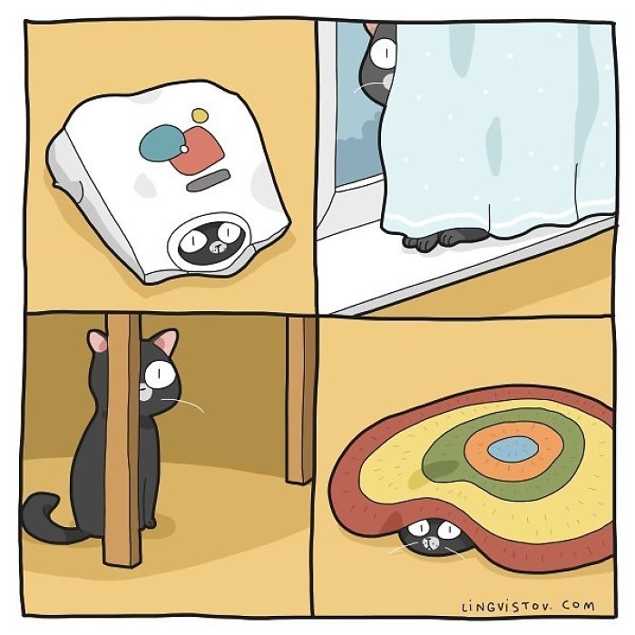 Lingvistov Cat Comics