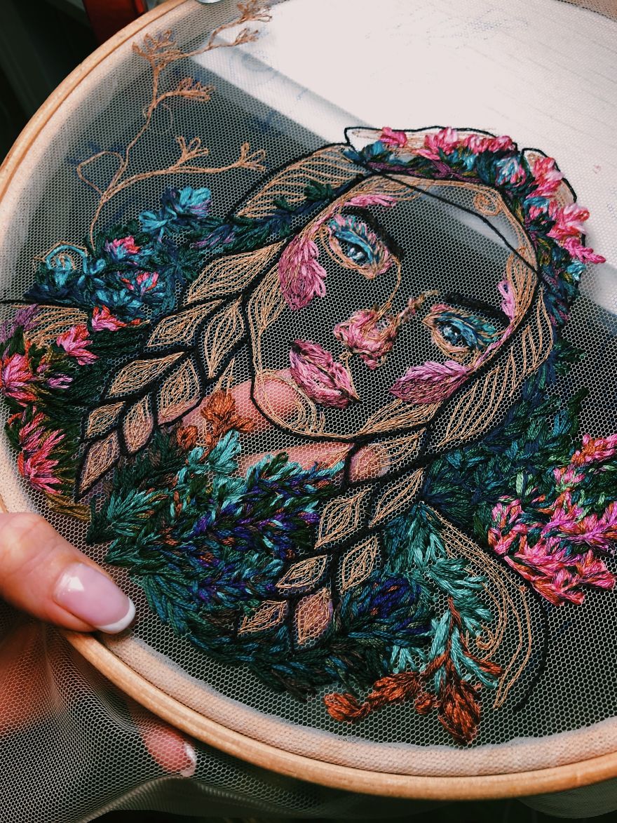 Hand Embroidery By Katerina Marchenko