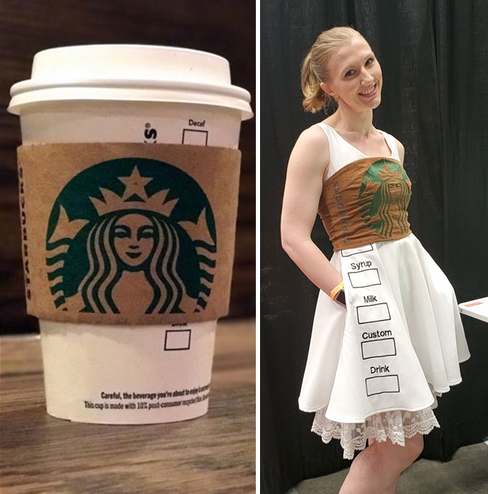 I Made A Starbucks Dress
