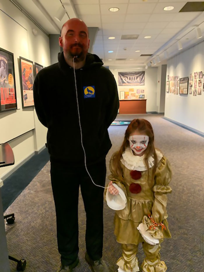 Father/Daughter Costume - Greetings From Salem Mass!