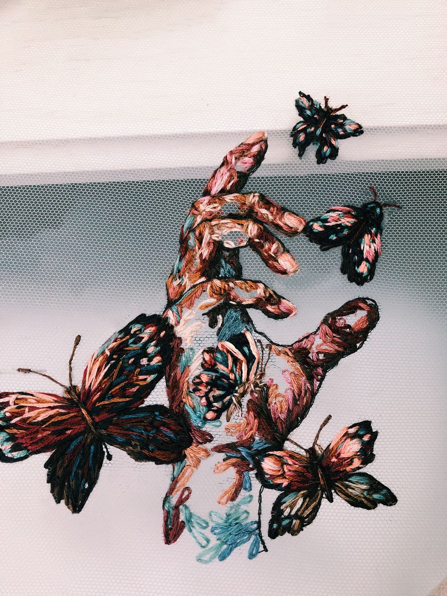 Hand Embroidery By Katerina Marchenko