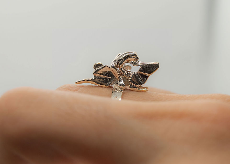 3D Printed Jewelry Of Frogs Doing Yoga And Nature/Fantasy Inspired Animals 3D Printed Jewelry Of Frogs Doing Yoga And Nature/Fantasy Inspired Animals