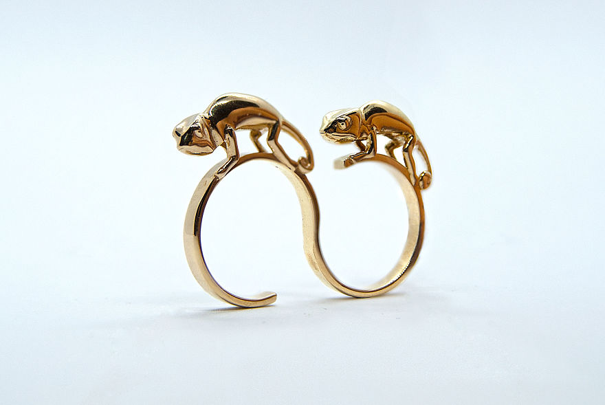 3D Printed Jewelry Of Frogs Doing Yoga And Nature/Fantasy Inspired Animals 3D Printed Jewelry Of Frogs Doing Yoga And Nature/Fantasy Inspired Animals