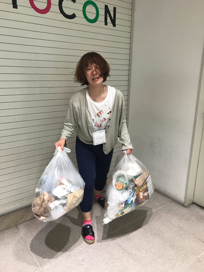 A Person Who Forgot To Take Out The Trash