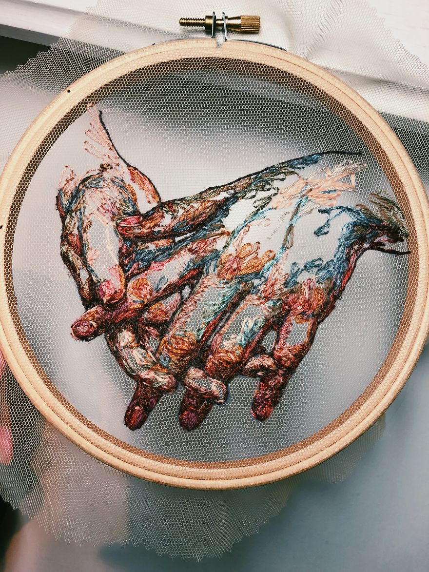 Hand Embroidery By Katerina Marchenko