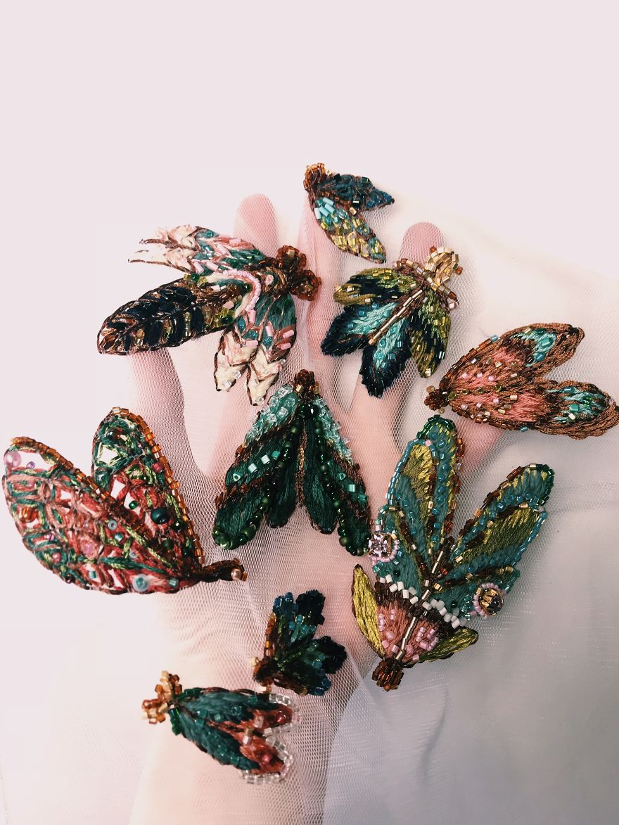 Hand Embroidery By Katerina Marchenko