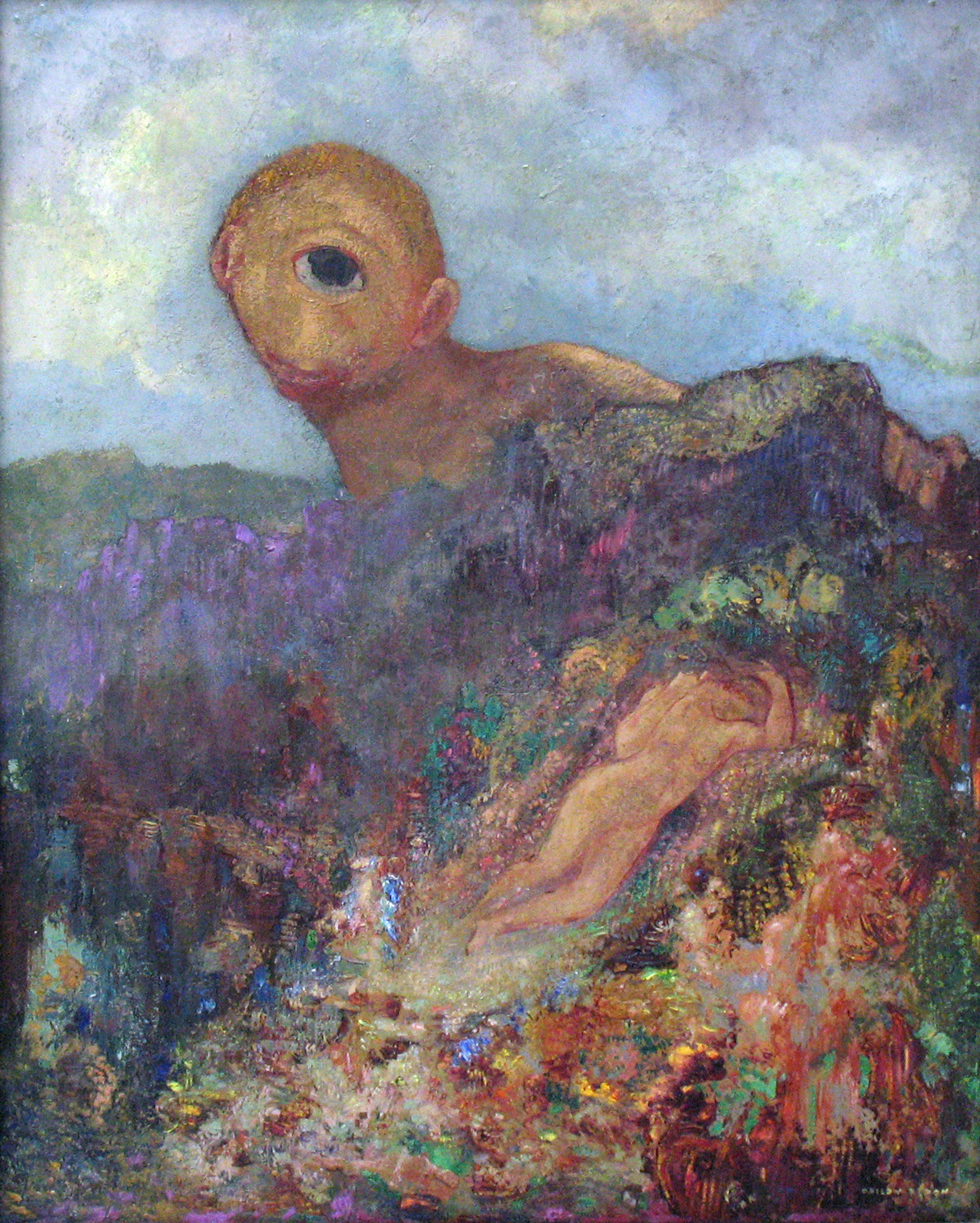 Cyclops, Odilon Redon, 1914