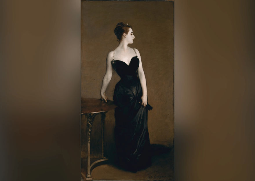 Portrait Of Madame X, John Singer Sargent, 1883–84
