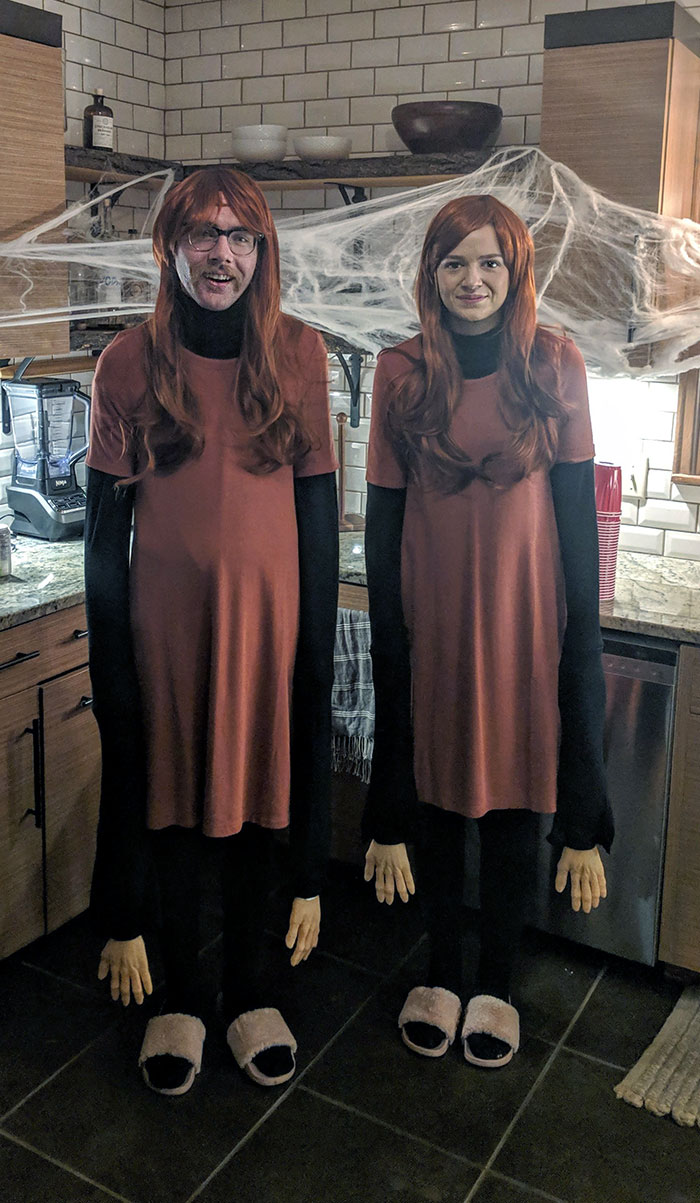 My Girlfriend And I Went As Lindsay Lowhands