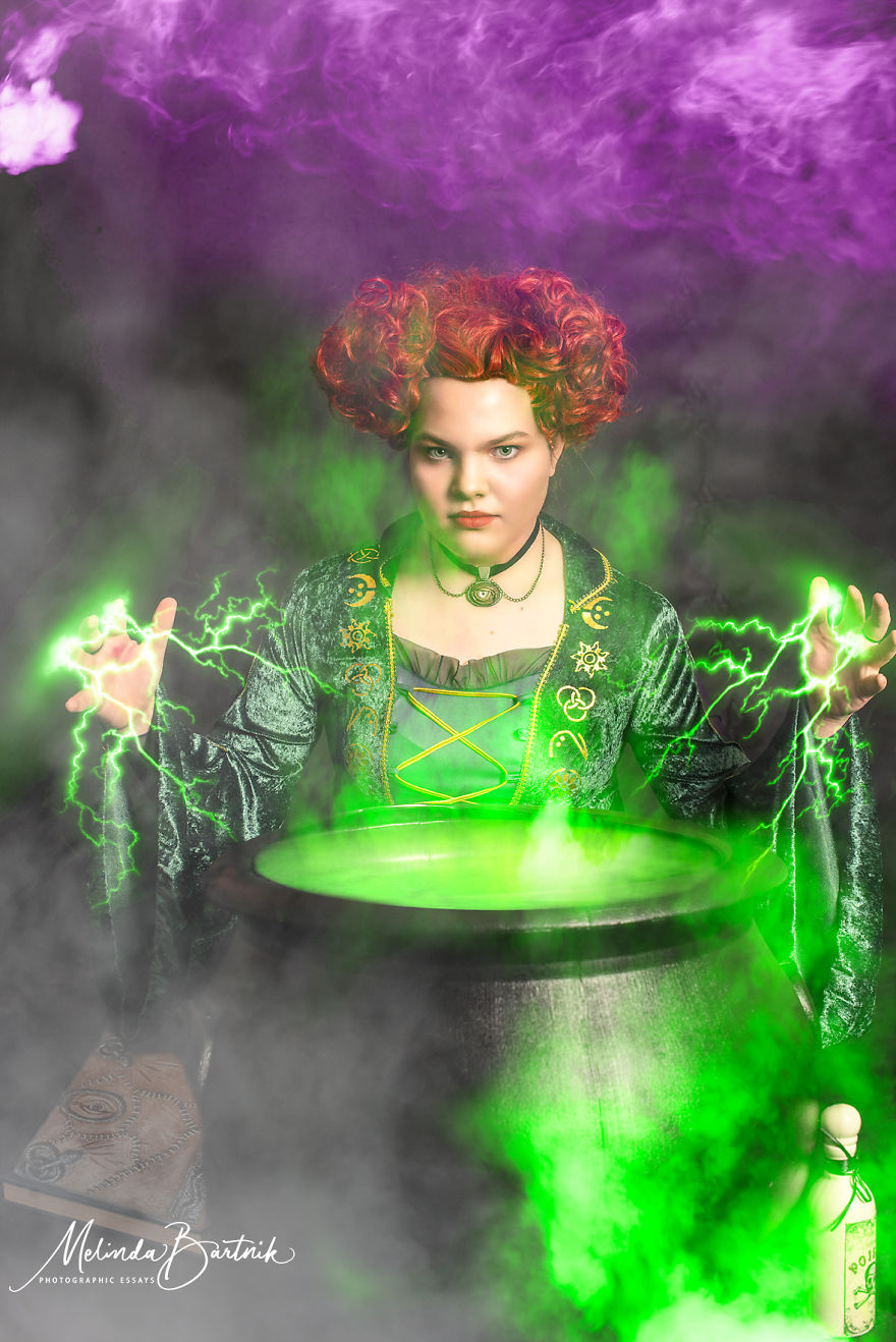 I Took 3 Of My High School Models And Did A Hocus Pocus Inspired Shoot