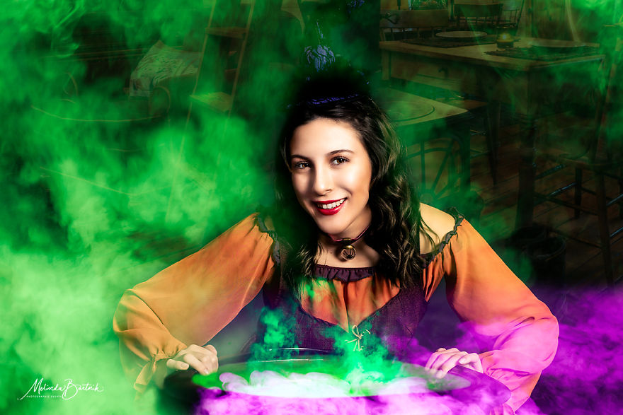 I Took 3 Of My High School Models And Did A Hocus Pocus Inspired Shoot