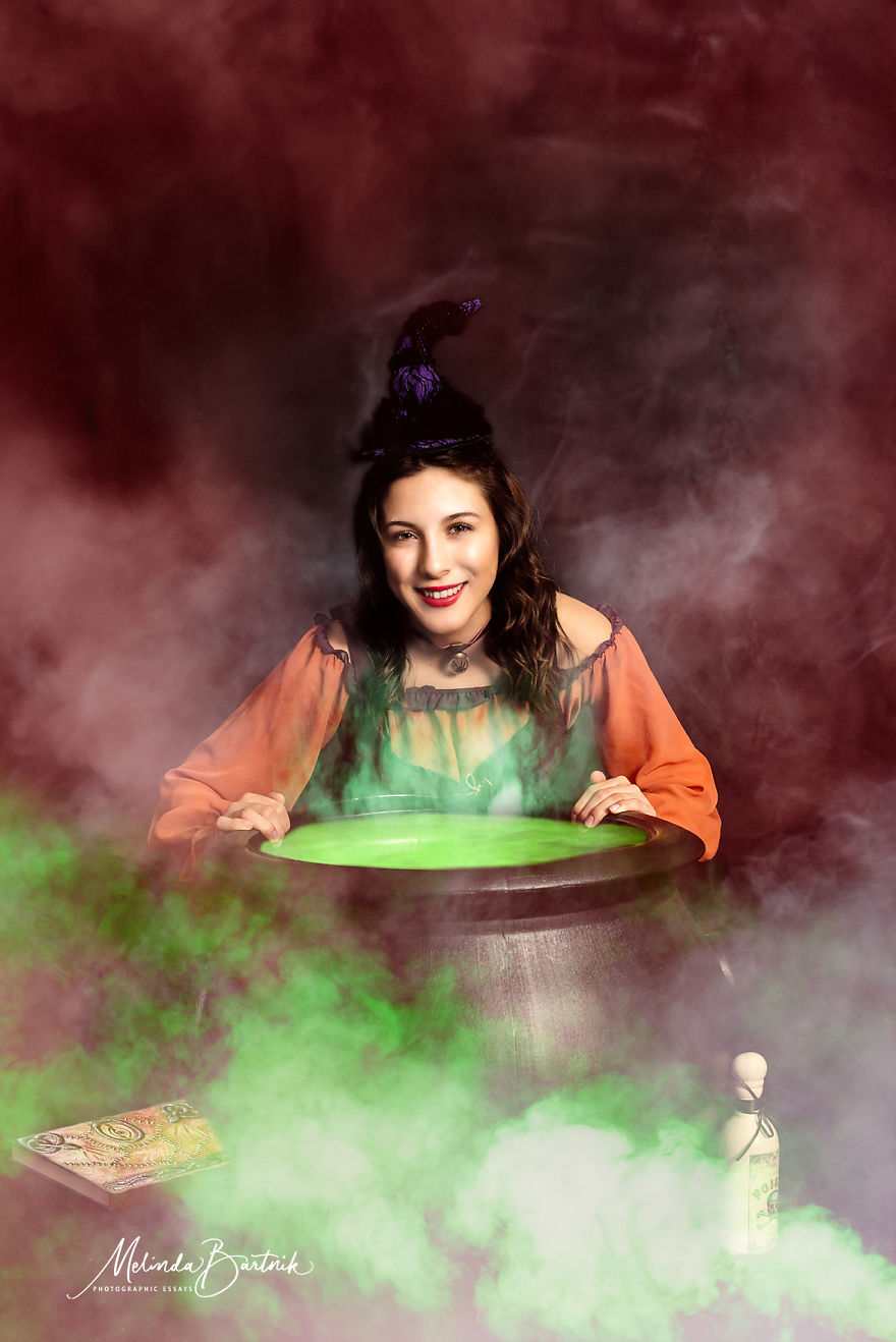 I Took 3 Of My High School Models And Did A Hocus Pocus Inspired Shoot