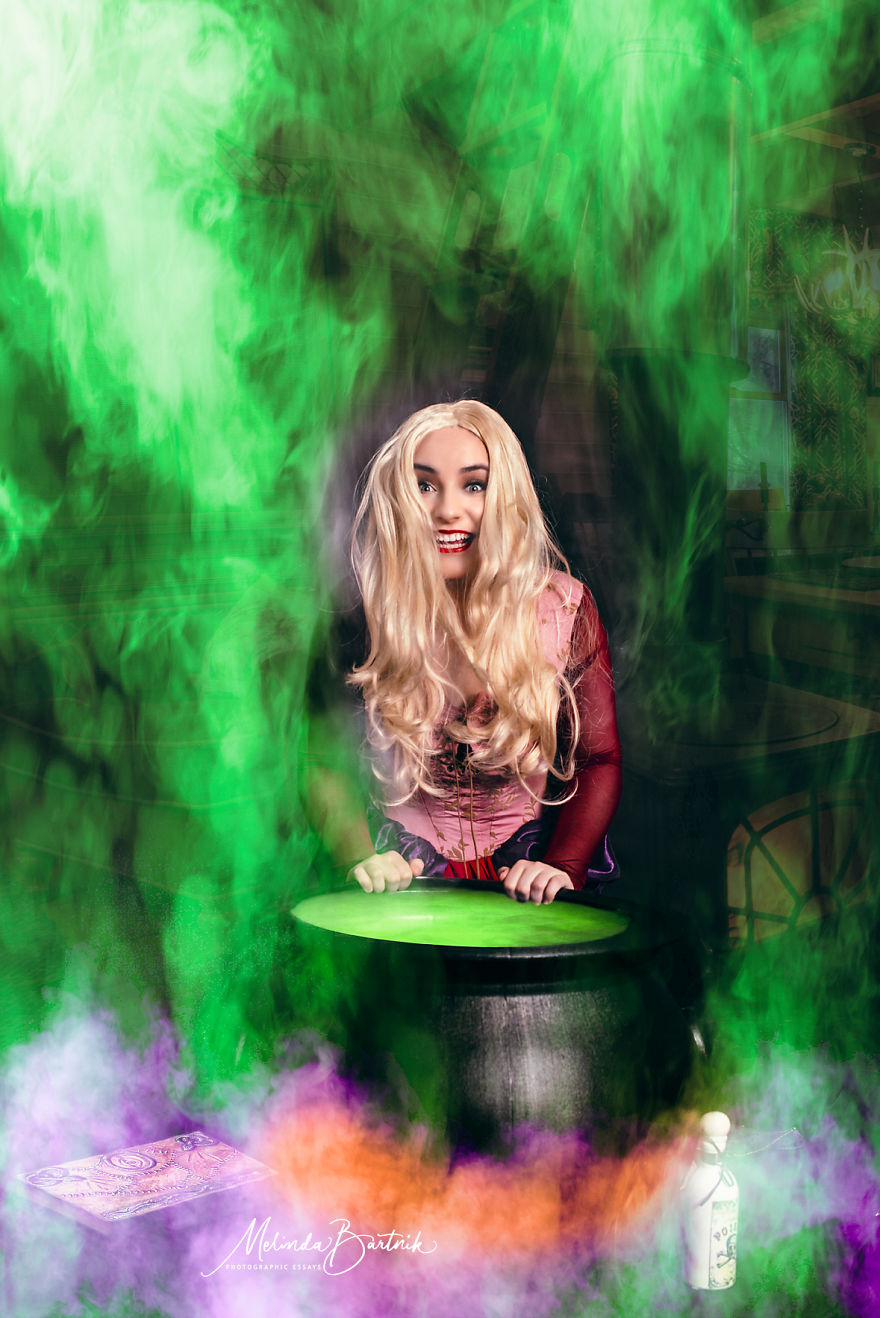 I Took 3 Of My High School Models And Did A Hocus Pocus Inspired Shoot