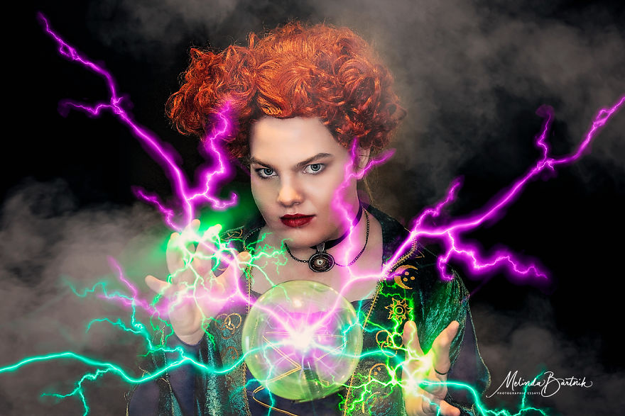 I Took 3 Of My High School Models And Did A Hocus Pocus Inspired Shoot