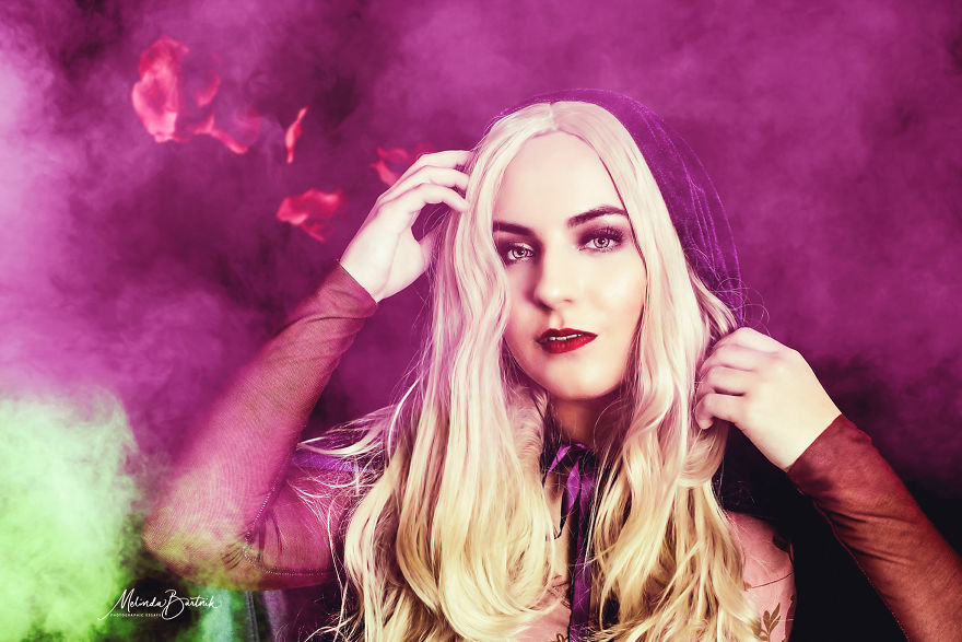 I Took 3 Of My High School Models And Did A Hocus Pocus Inspired Shoot