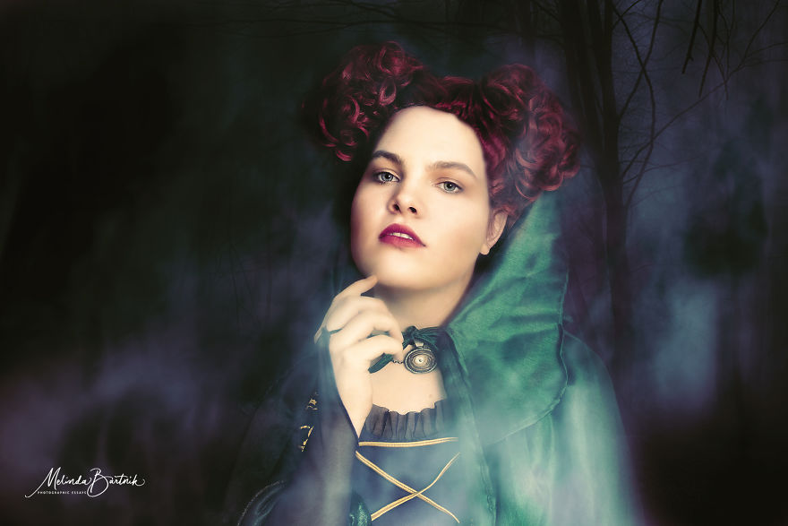 I Took 3 Of My High School Models And Did A Hocus Pocus Inspired Shoot