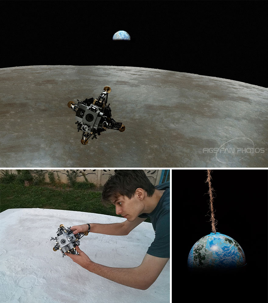 My 17 Pics Of The Apollo 11 Mission That I Recreated With LEGO Sets