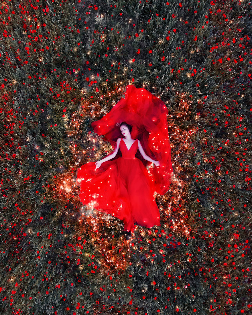 I Travel The World To Photograph Girls In Dresses Against Backgrounds Of The Most Beautiful Places (Again)