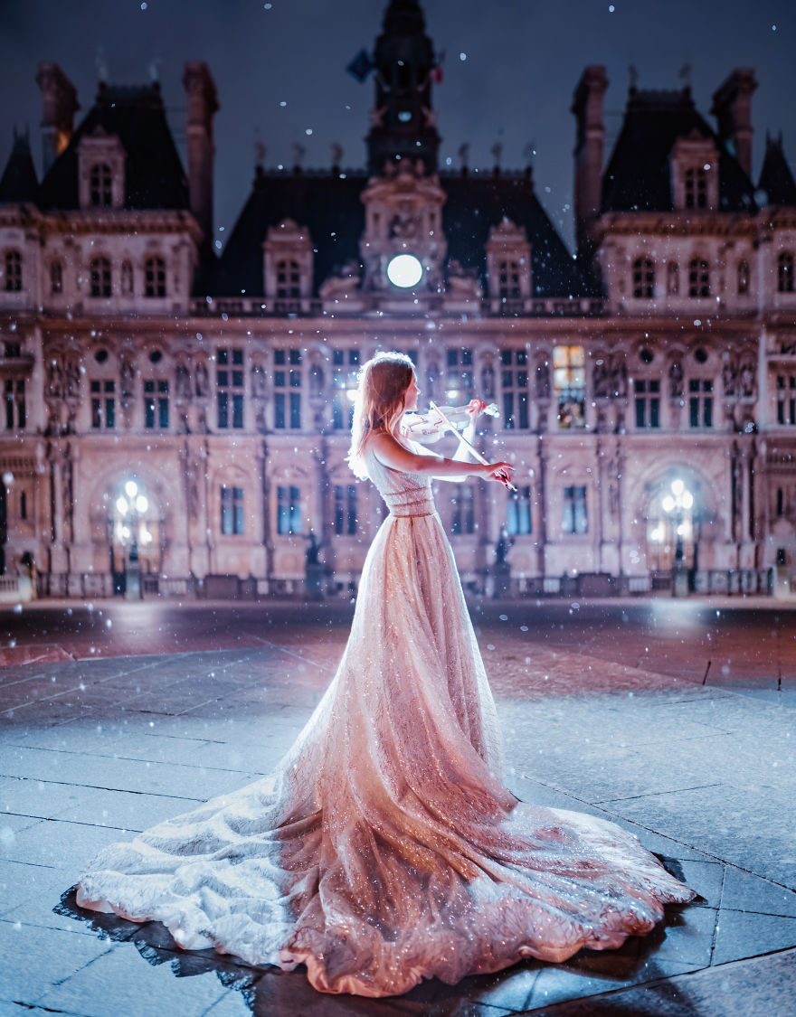 I Travel The World To Photograph Girls In Dresses Against Backgrounds Of The Most Beautiful Places (Again)