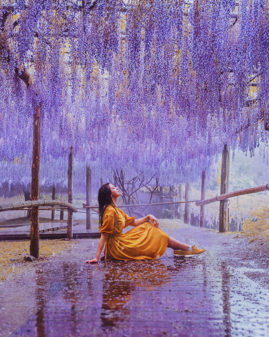 I Travel The World To Photograph Girls In Dresses Against Backgrounds Of The Most Beautiful Places (Again)