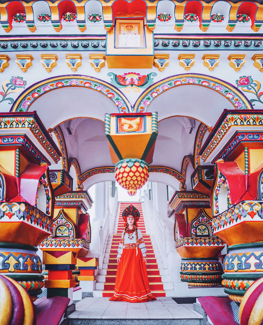 I Travel The World To Photograph Girls In Dresses Against Backgrounds Of The Most Beautiful Places (Again)